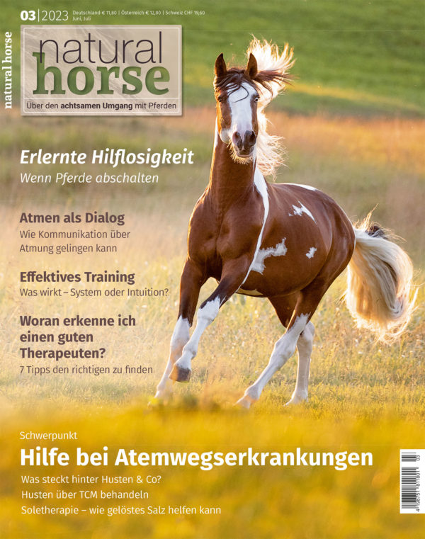 Natural Horse, über den achtsamen Umgang mit Pferden, mit dem Schwerpunkt: Hilfe für Atemwegswerkrankungen